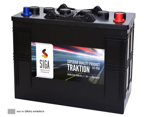 SIGA TRAKTION Antriebsbatterie 155Ah 12V PZS