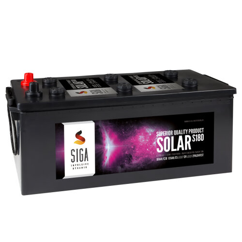SIGA Solarbatterie 180Ah 12V