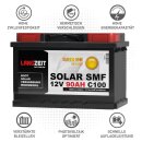 Langzeit Solarbatterie SMF 90Ah 12V