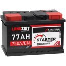 Langzeit Starter Autobatterie 77Ah 12V image
