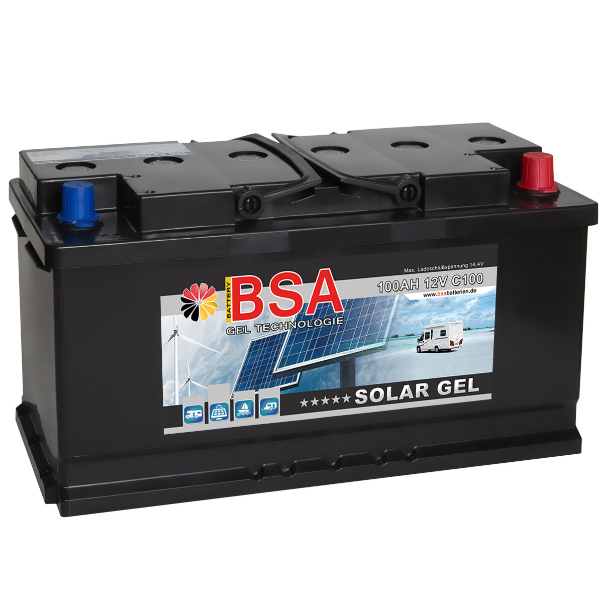 BSA Solarbatterie Gel 100Ah 12V, 176,90 €
