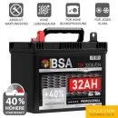 BSA Professional Rasentraktor Starterbatterie 32Ah 12V