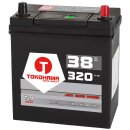 Tokohama Asia Autobatterie PPR 38Ah 12V