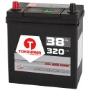 Tokohama Asia Autobatterie PPL 38Ah 12V image