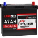 Langzeit Asia Autobatterie PPR 47Ah 12V