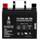 SIGA Phaeton AGM Deep Cycle Akku 35Ah 12V