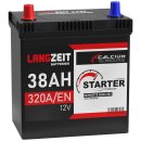 Langzeit Asia Autobatterie PPL 38Ah 12V