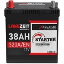 Langzeit Asia Autobatterie PPL 38Ah 12V