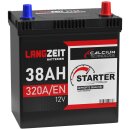 Langzeit Asia Autobatterie PPR 38Ah 12V