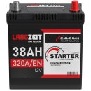 Langzeit Asia Autobatterie PPR 38Ah 12V