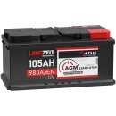 AGM Batterie 105Ah 12V Autobatterie Start Stop image