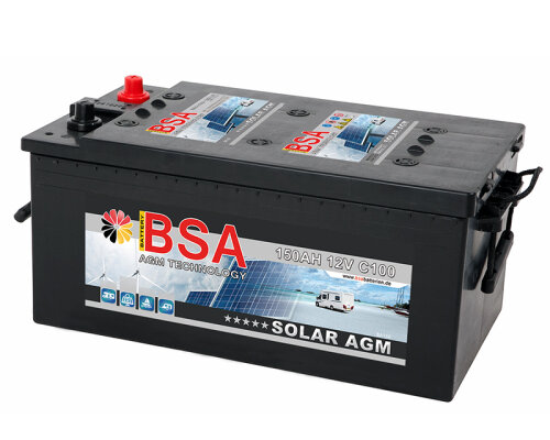 BSA Solarbatterie AGM 150Ah 12V