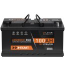 EXAKT Autobatterie 100Ah  12V