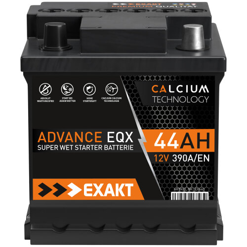 EXAKT Autobatterie 44Ah / 12V