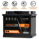 EXAKT Autobatterie 45Ah  12V