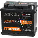 EXAKT Autobatterie 45Ah / 12V
