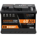 EXAKT Autobatterie 60Ah  12V image
