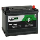 Winter Asia Autobatterie 70Ah 12V Pluspol Rechts image