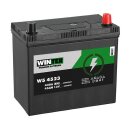 Winter Asia Autobatterie 45Ah 12V Pluspol Rechts