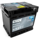 Exide Premium Carbon Boost Autobatterie 53Ah 12V image