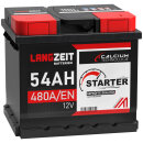 Langzeit Starter Autobatterie 54Ah 12V