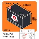 Tokohama Asia Autobatterie PPL 100Ah 12V