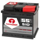 Tokohama Autobatterie 55Ah 12V