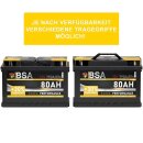 BSA Performance Autobatterie 80Ah 12V