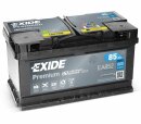 Exide Premium Carbon Boost EA852 Autobatterie 85Ah 12V