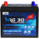 NRG Premium Rasentraktor Starterbatterie PPL 30Ah 12V