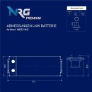 NRG Premium LKW Batterie 140Ah 12V image
