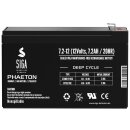 SIGA Phaeton AGM Deep Cycle Akku 7,2Ah 12V image