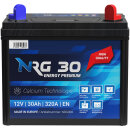 NRG Rasentraktor Starterbatterie PPR 30Ah 12V