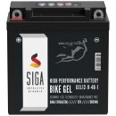 SIGA Bike Gel Motorrad Batterie YB9-B 9Ah 12V