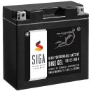 SIGA Bike Gel Motorrad Batterie YT14B-4 14Ah 12V