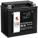 SIGA Bike Gel Motorrad Batterie YTX14-BS 14Ah 12V image