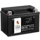 SIGA Bike Gel Motorrad Batterie YTX9-BS 9Ah 12V image