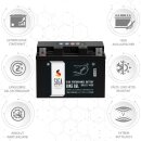 SIGA Bike Gel Motorrad Batterie YTZ14-S 12Ah 12V image