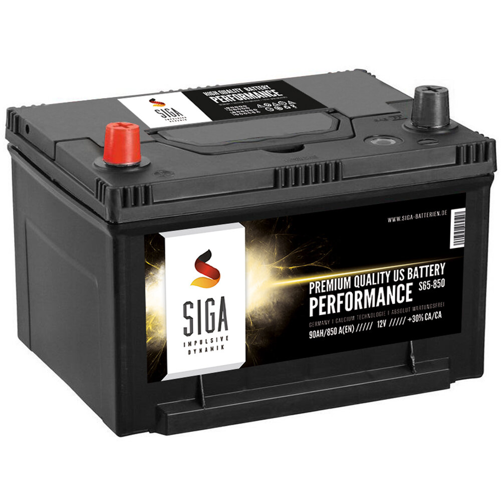 SIGA US Performance Autobatterie 90Ah 12V, 129,90 €