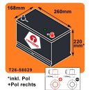 Tokohama Asia Autobatterie PPR 80Ah 12V