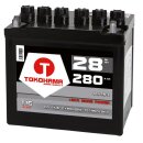 Tokohama Rasentraktor Starterbatterie 28Ah 12V image