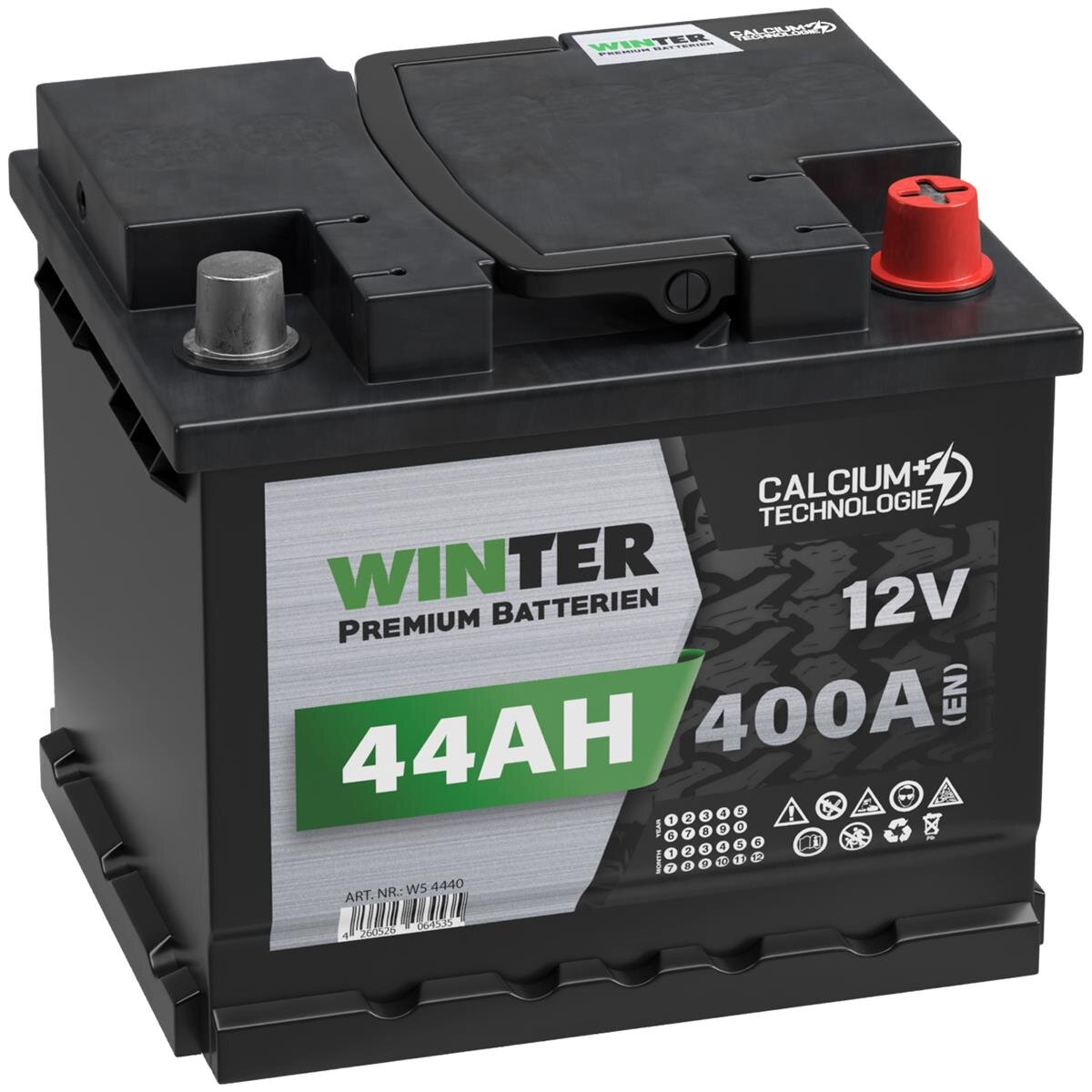 WINTER Autobatterie 44Ah 12V, 42,90 €