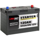 Langzeit Starter LKW Batterie 120Ah 12V