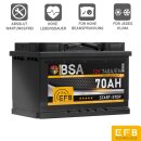 BSA EFB Autobatterie 70Ah 12V image