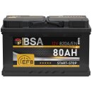 BSA EFB Autobatterie 80Ah 12V image