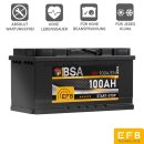 BSA EFB Autobatterie 100Ah 12V