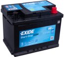 Exide AGM Autobatterie EK600 60Ah