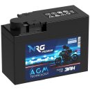 NRG AGM Motorradbatterie YTR4A-BS 3Ah 12V image