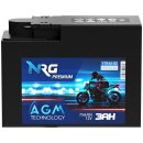 NRG AGM Motorradbatterie YTR4A-BS 3Ah 12V image