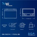 NRG AGM Motorradbatterie YTX4L-BS 4,5Ah 12V image